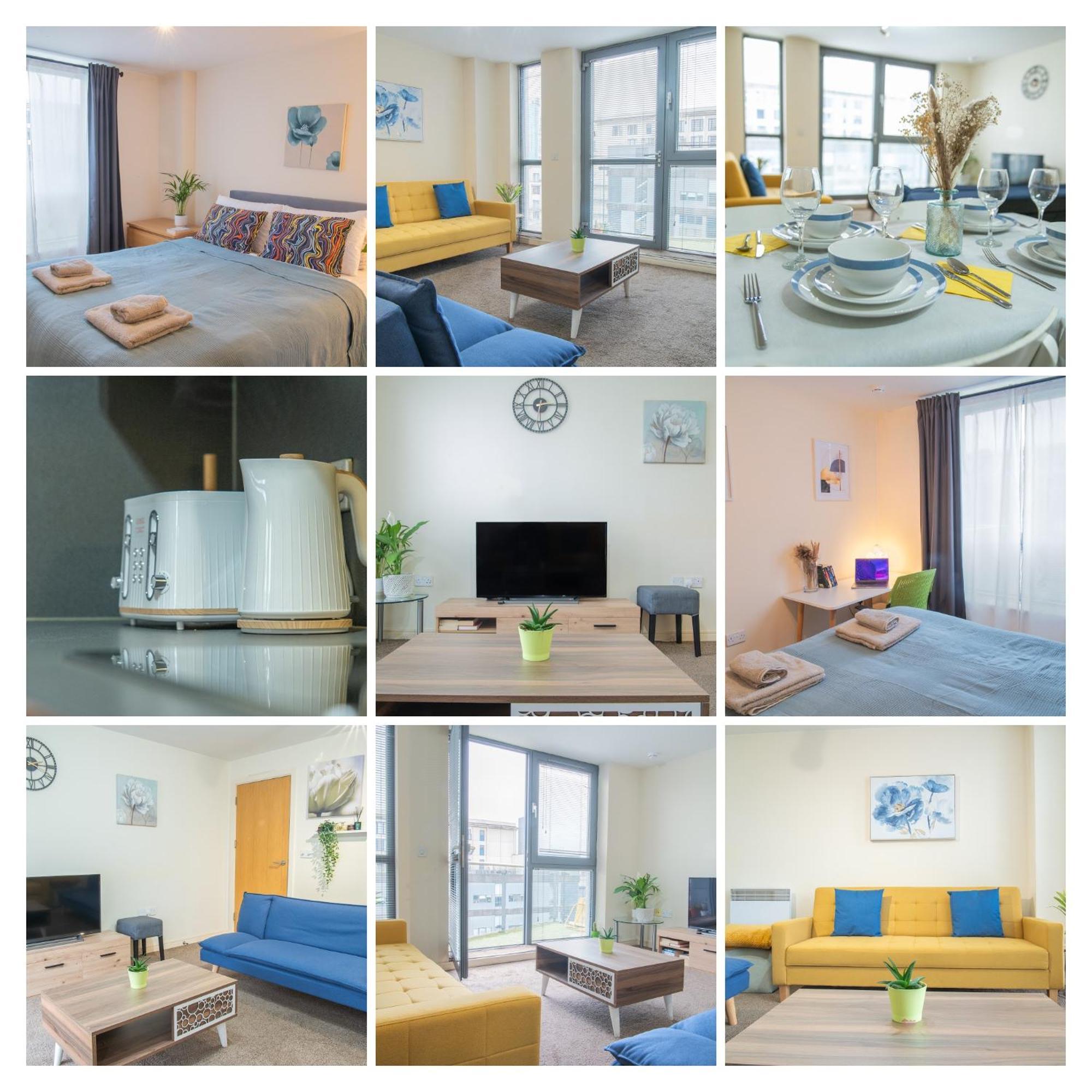 Stay In Our Stylish Flat! & Secure Building & Sleeps Up To 4 Birmingham Exterior photo
